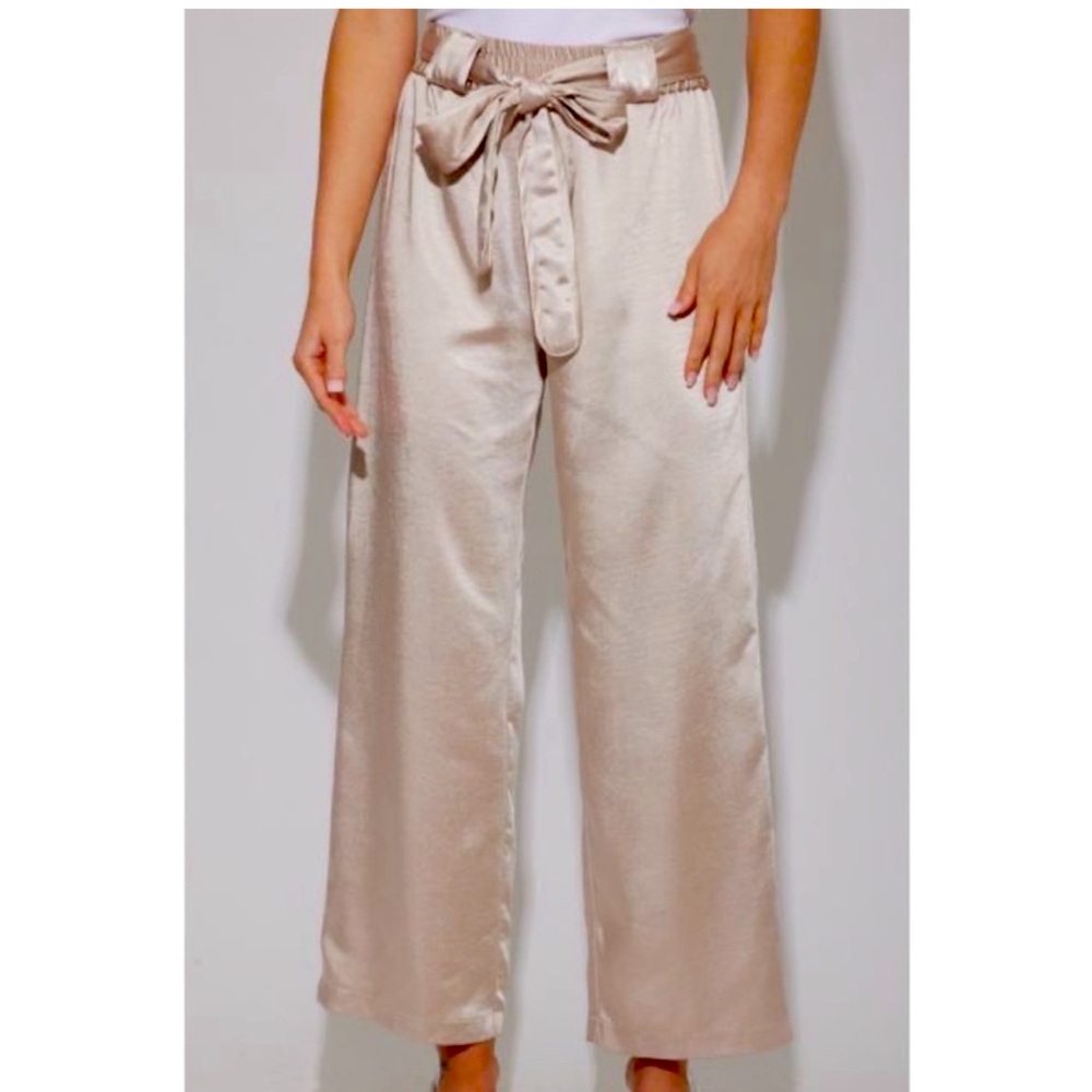 Revolve Generation love Maria satin pants
